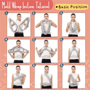 Wrap Instan 2in1 Waffle Denim