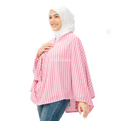 Nursing Cover 2in1 Stripe Dusty