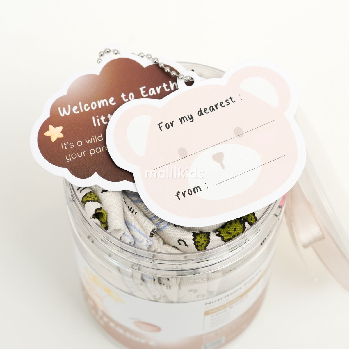 Malilkids Set Kartu Ucapan Selamat / Gift Card - Choco