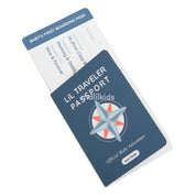 Malilkids Tas Selempang Multifungsi Baby Travel Sling Bag/Baby Diapers Bag + Free Baby Passport Card & Baby Boarding Pass Card - Navy