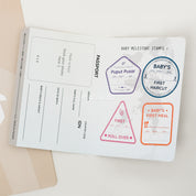 Malilkids Tas Selempang Multifungsi Baby Travel Sling Bag/Baby Diapers Bag + Free Baby Passport Card & Baby Boarding Pass Card - Brown