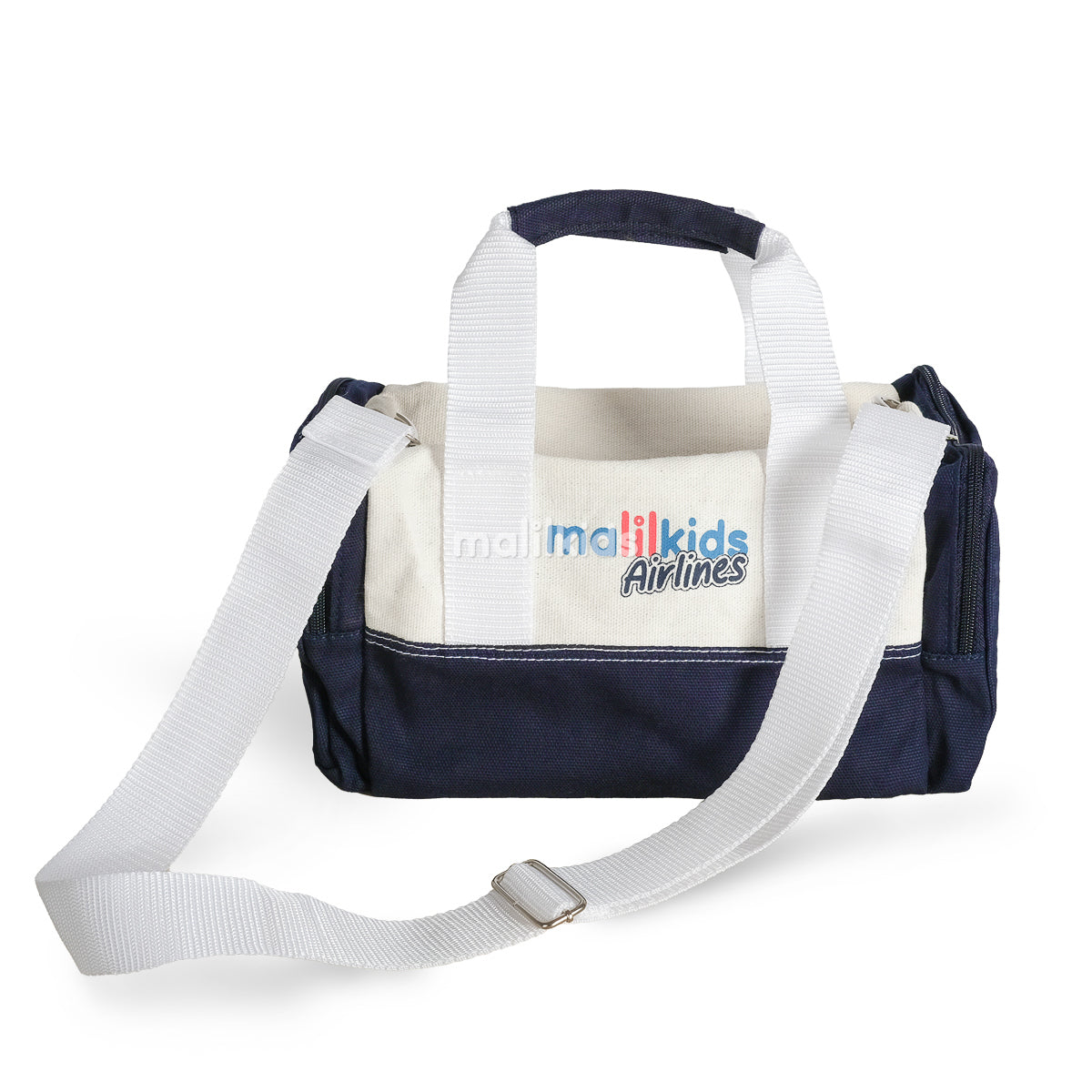 Malilkids Tas Selempang Multifungsi Baby Travel Sling Bag/Baby Diapers Bag  Free Baby Passport Card Baby Boarding Pass Card Navy