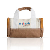 Malilkids Tas Selempang Multifungsi Baby Travel Sling Bag/Baby Diapers Bag + Free Baby Passport Card & Baby Boarding Pass Card - Brown