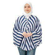 Nursing Cover 2in1 Stripe Oceanic