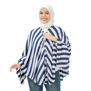 Nursing Cover 2in1 Stripe Oceanic