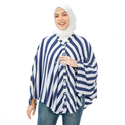 Nursing Cover 2in1 Stripe Oceanic