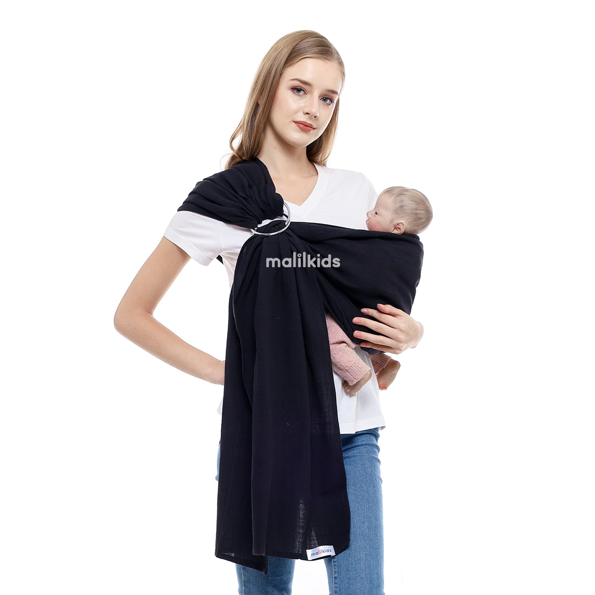 Ring Sling Natural Black