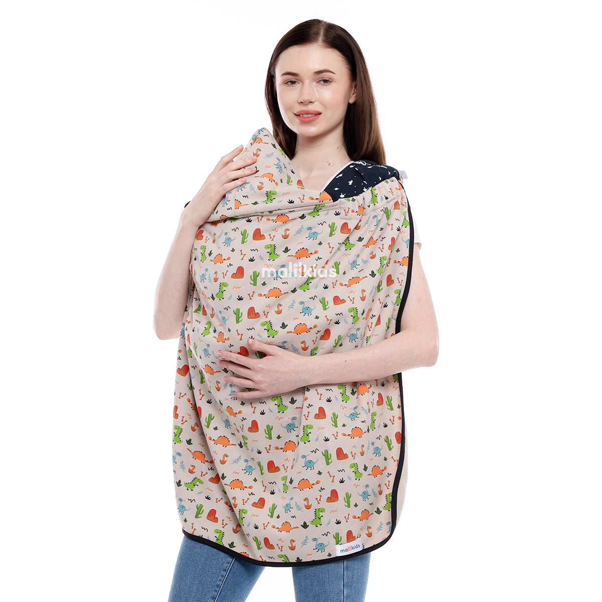 Blanket OTG Colourful Dino