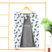 Blanket OTG Reversible Minky - Dino Pop