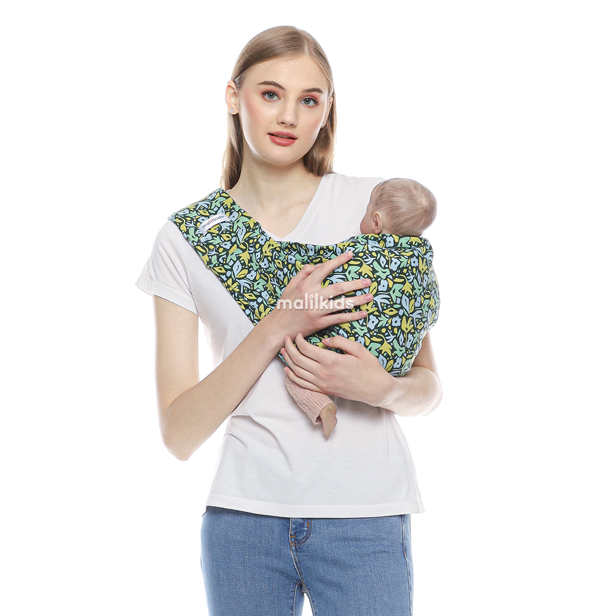 Sling Pouch Cotton Leaf Pattern – Malilkids