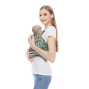 Sling Pouch Cotton Leaf Pattern