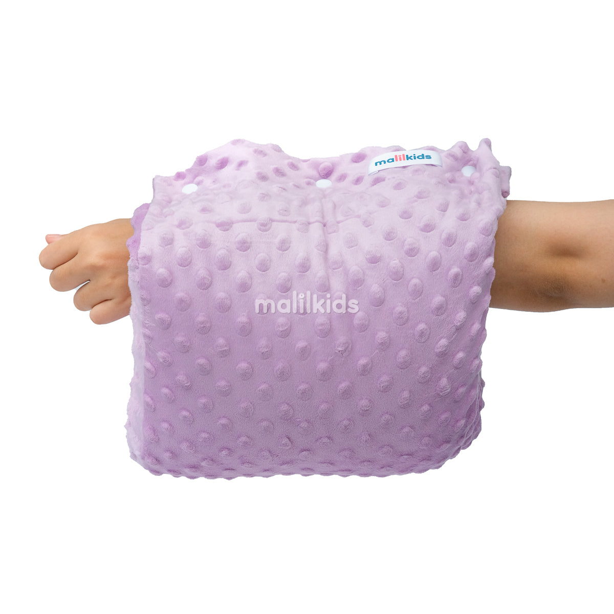 Nursing Arm Pillow Minky Light Purple