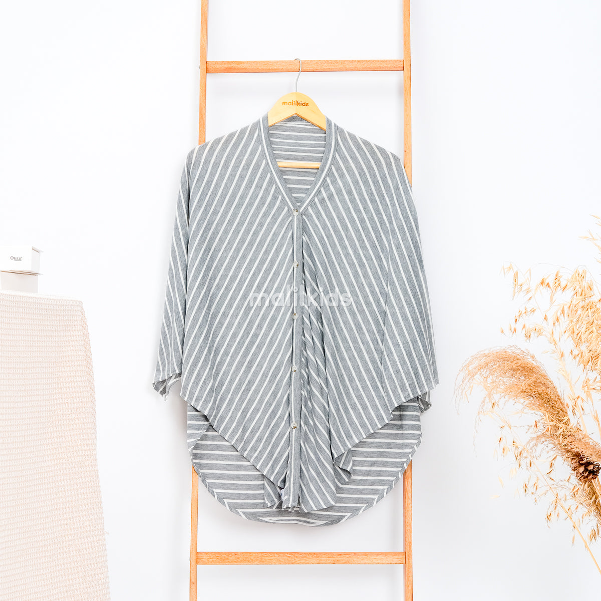 Nursing Cover 2in1 Stripe Misty