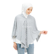 Nursing Cover 2in1 Stripe Misty
