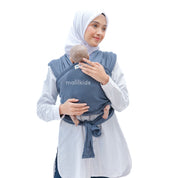 Wrap Instan 2in1 Waffle Denim