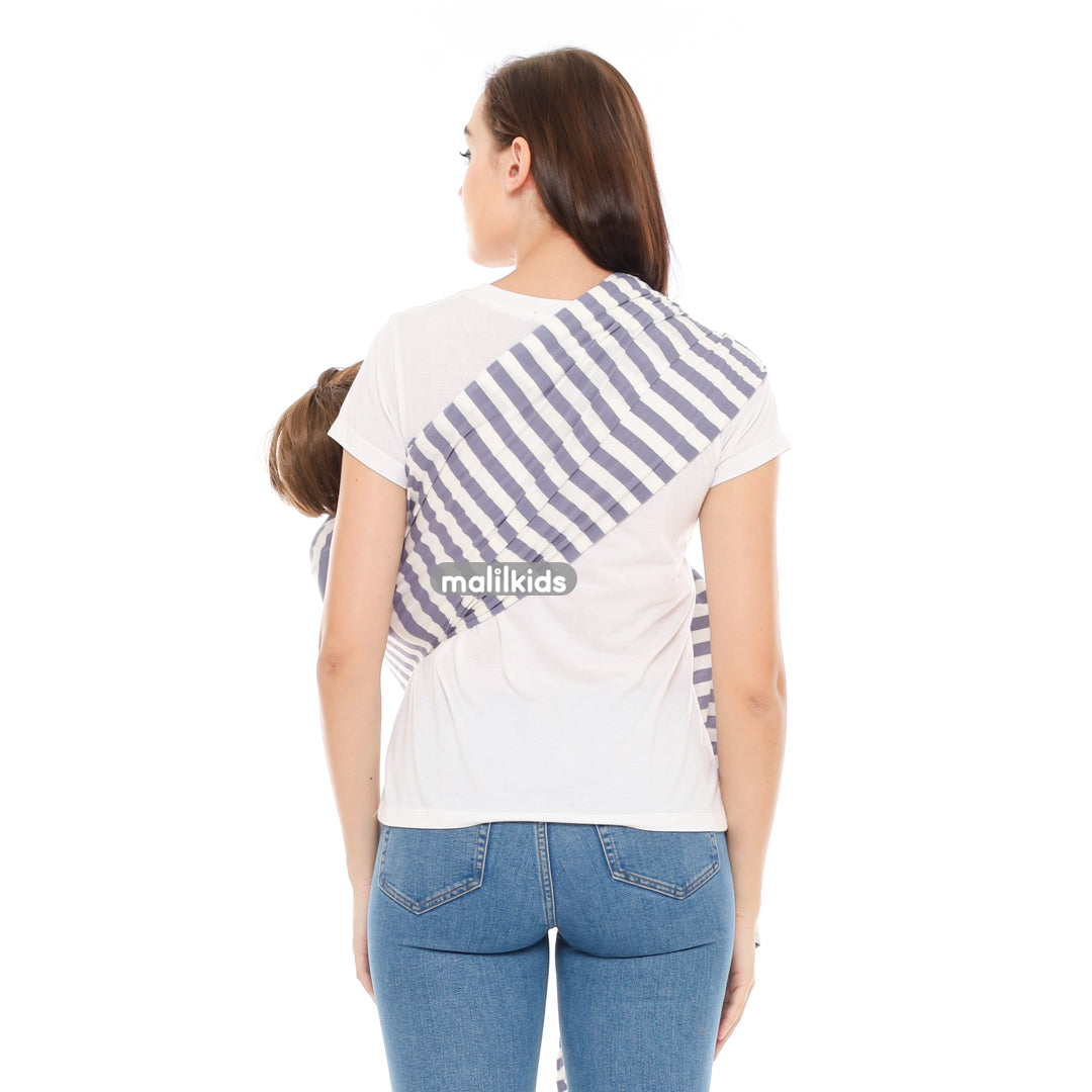 Gasing Stripe Ash Gray