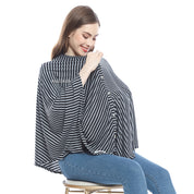 Nursing Cover 2in1 Stripe Anchor