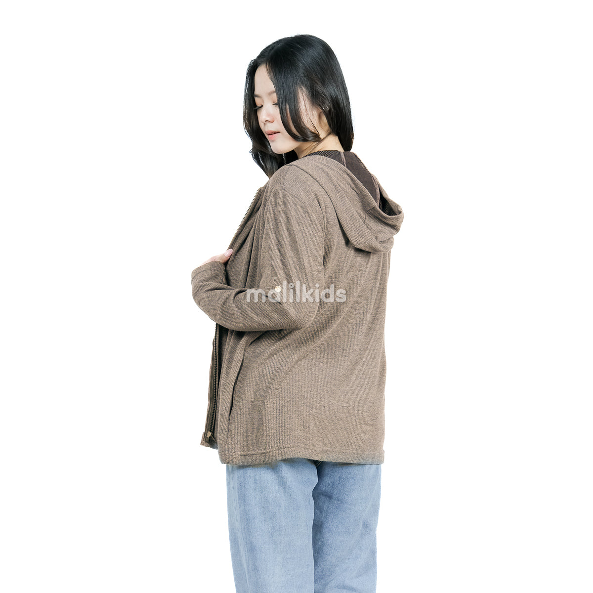 Jacket Hoodie Hug and Go 3in1 - Choco