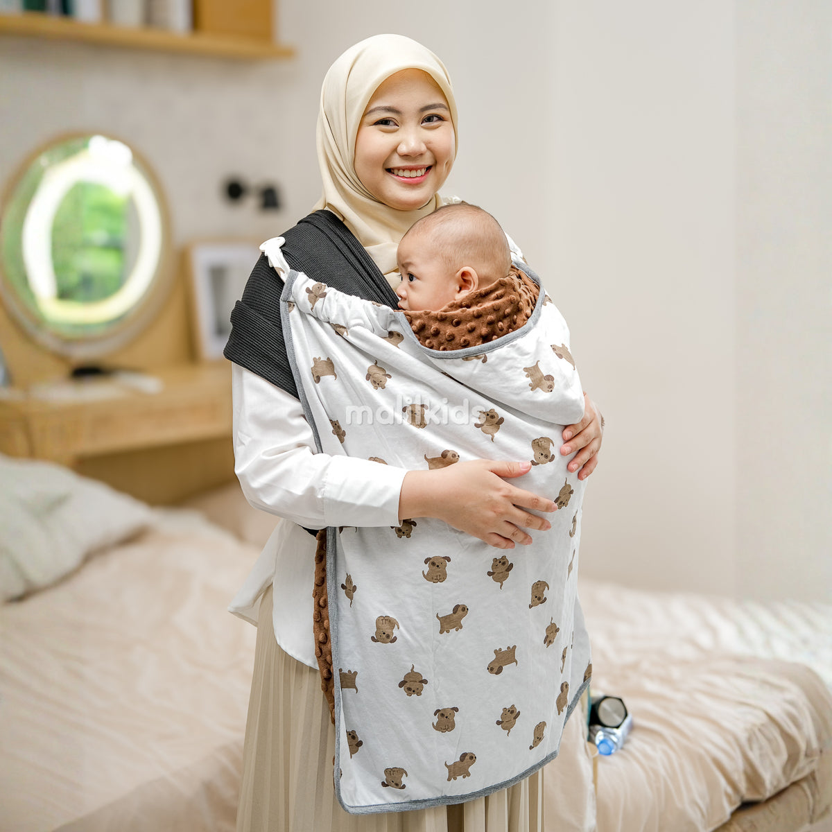 Blanket OTG Reversible Minky - Clear Buddy