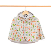 Baby Cape Print 2in1 - Colourful Dino