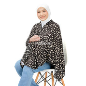 Nursing Cover 2in1 Rayon Cool Black