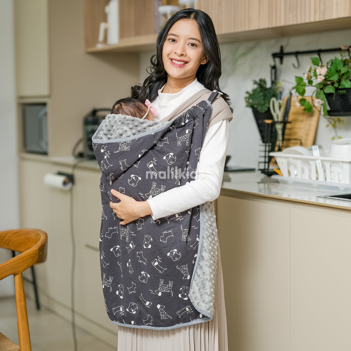 Blanket OTG Reversible Minky - Doodle Buddy