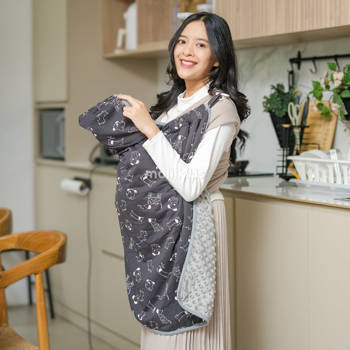 Blanket OTG Reversible Minky - Doodle Buddy
