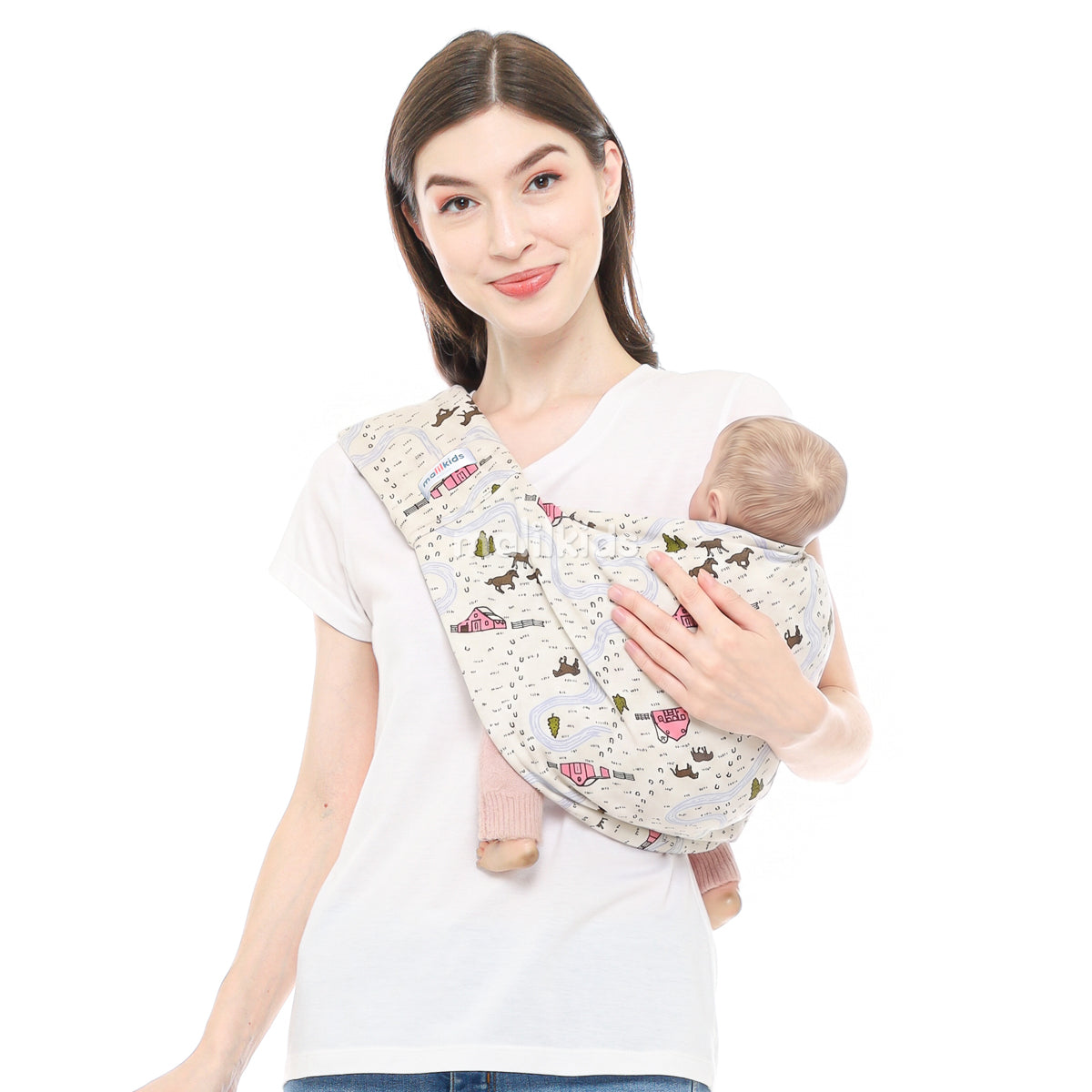 Sling Pouch Cotton Farm House