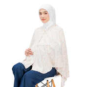Nursing Cover 2in1 Rayon Floral Pastel