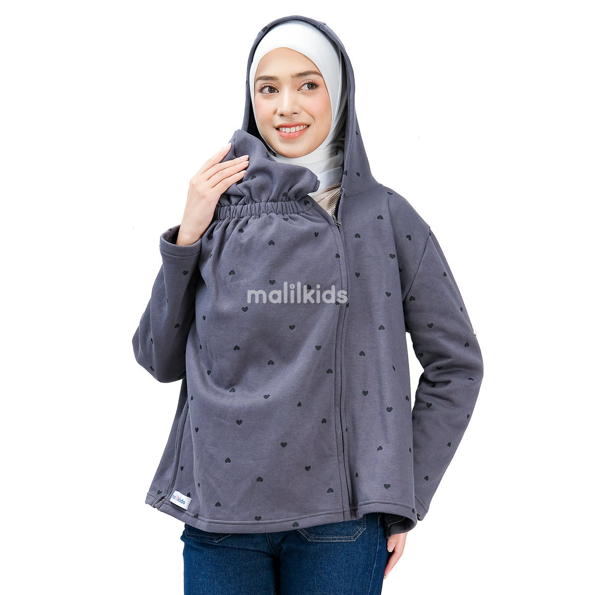 Jacket Hoodie Hug and Go 3in1 - Smokey Love