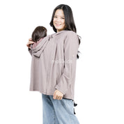 Jacket Hoodie Hug and Go 3in1 - Mocca