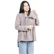 Jacket Hoodie Hug and Go 3in1 - Mocca