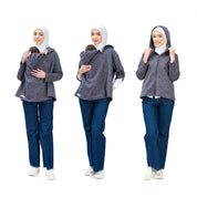 Jacket Hoodie Hug and Go 3in1 - Smokey Love