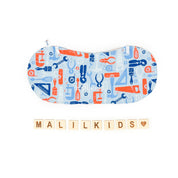 Tatakan Pundak Sendawa Burp Bib Alas Kepala Slabber Baby Bib 2in1 - Cotton Print (Unisex)