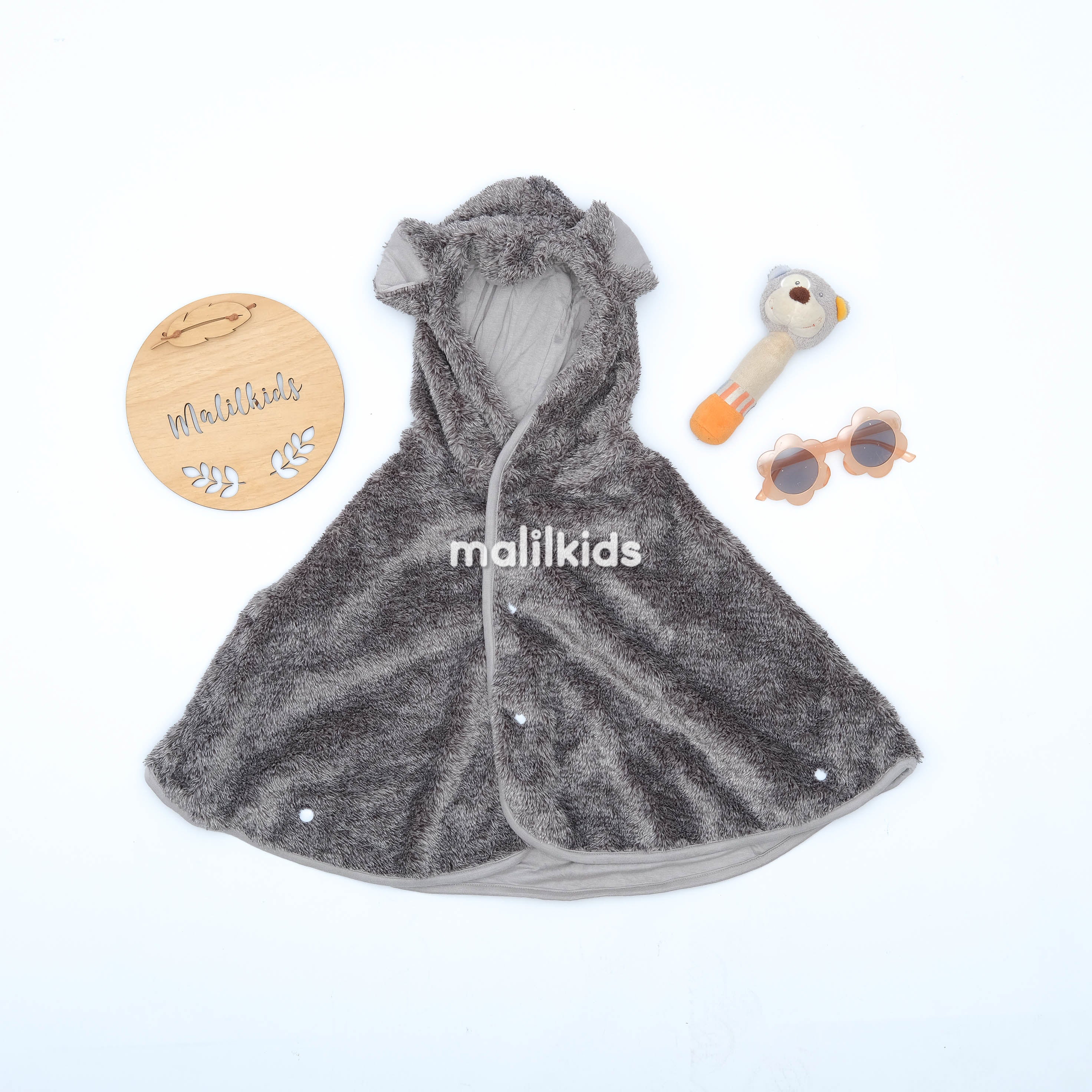 Baby Cape 2in1 - Fossil