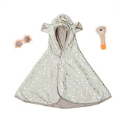 Baby Cape Print 2in1 - Polka Gold