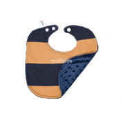 Baby Bib Minky Cotton Print Square - Unisex