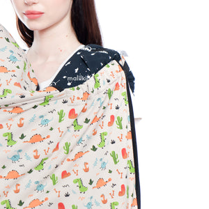 Blanket Clip & Go 3in1 : Colourful Dino