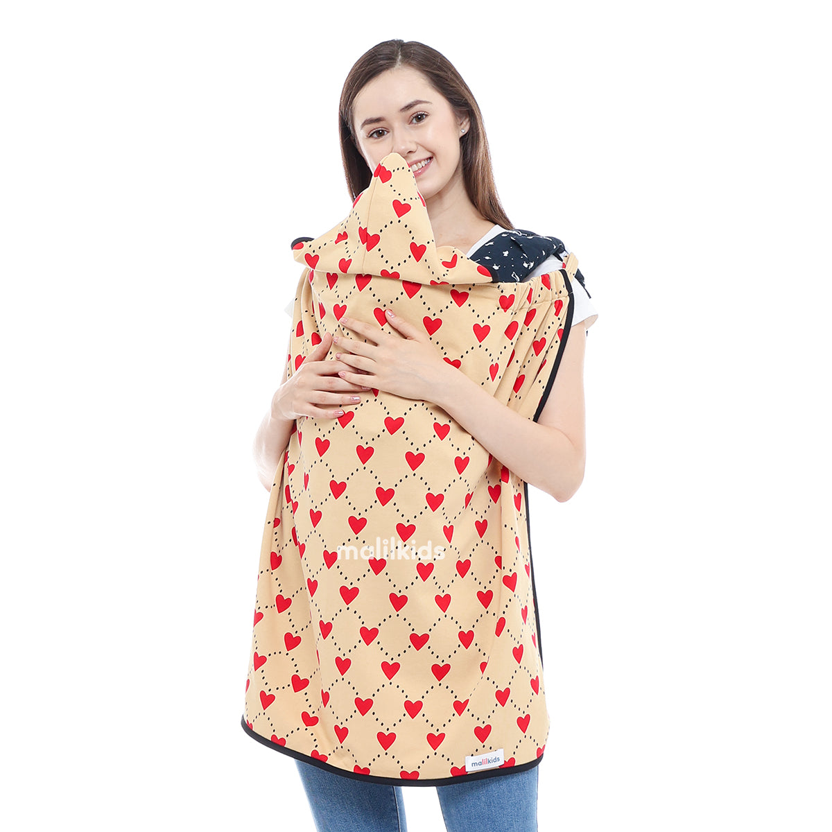 Blanket OTG Cream Heart