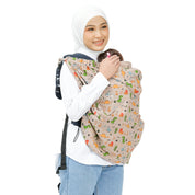 (UPGRADED) Malilkids Selimut Bayi Blanket Clip & Go Cover Pro 3in1 – Brown Dino