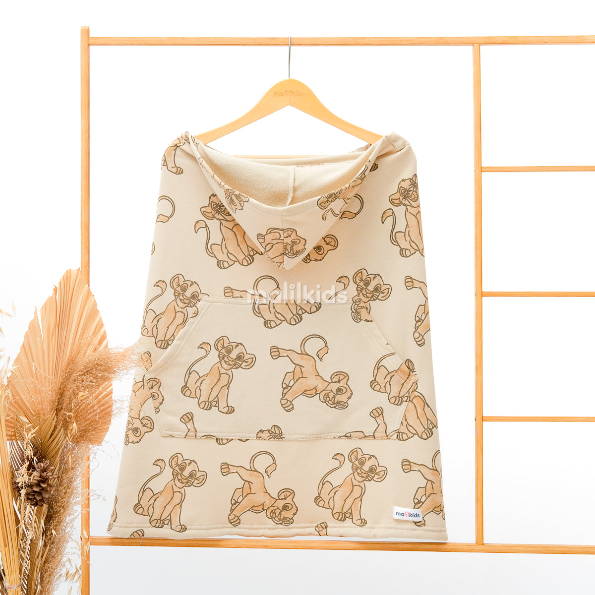 (UPGRADED) Malilkids Selimut Bayi Blanket Clip & Go Cover Pro 3in1 – Cute Simba