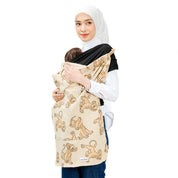 (UPGRADED) Malilkids Selimut Bayi Blanket Clip & Go Cover Pro 3in1 – Cute Simba