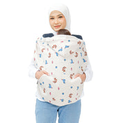 (UPGRADED) Malilkids Selimut Bayi Blanket Clip & Go Cover Pro 3in1 – Pooh & Friends