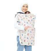 (UPGRADED) Malilkids Selimut Bayi Blanket Clip & Go Cover Pro 3in1 – Pooh & Friends