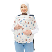 (UPGRADED) Malilkids Selimut Bayi Blanket Clip & Go Cover Pro 3in1 – Pooh & Friends