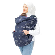 (UPGRADED) Malilkids Selimut Bayi Blanket Clip & Go Cover Pro 3in1 – Sunny Dino