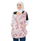 (UPGRADED) Malilkids Selimut Bayi Blanket Clip & Go Cover Pro 3in1 – Unicorn
