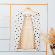 Blanket OTG Reversible Minky - Love Cream