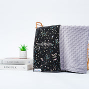 Minky Blanket - Soft Tiny Flowers