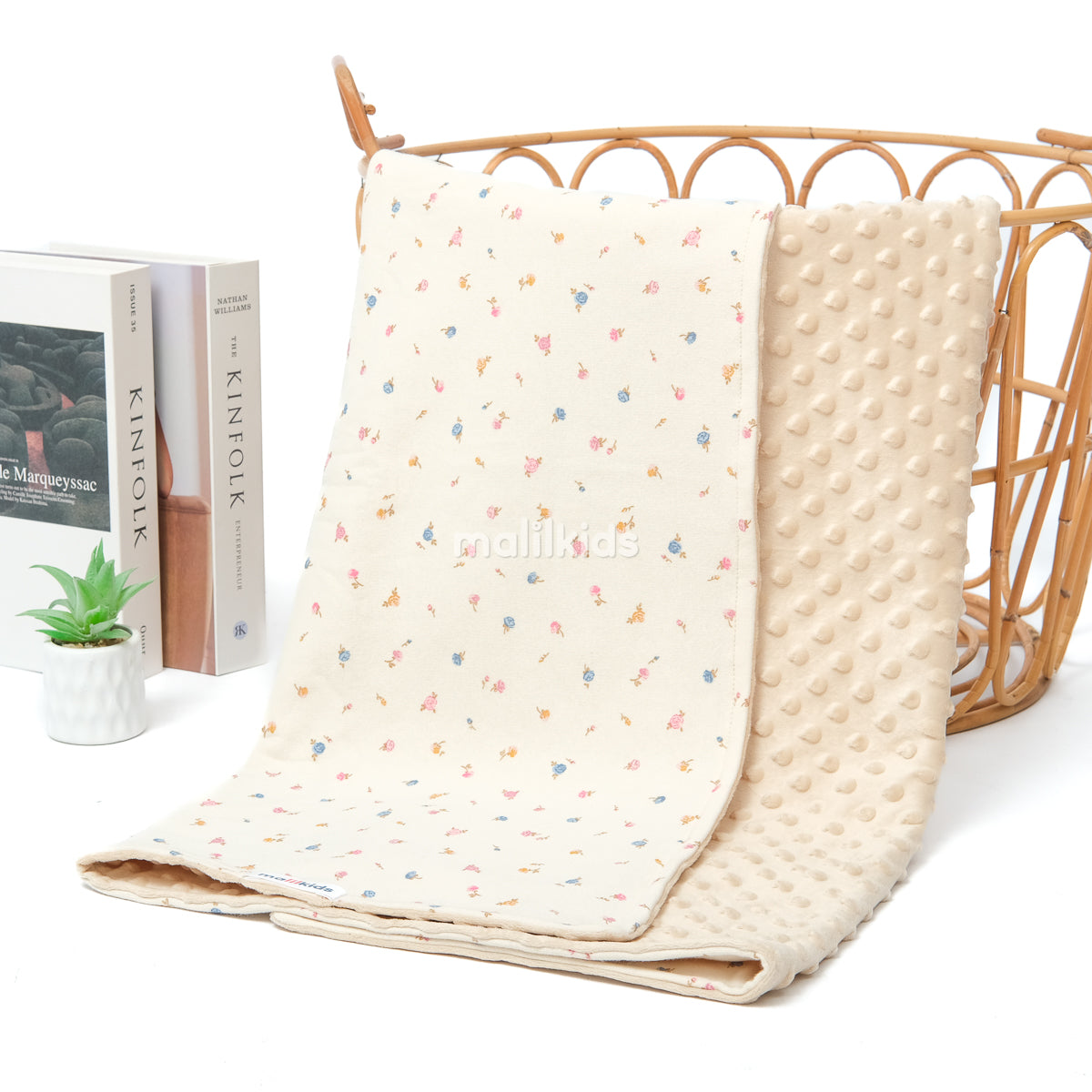 Minky Blanket - Cutie Rose